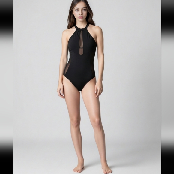strut stuff Tops - Strut Stuff Black Body Suit Size 14